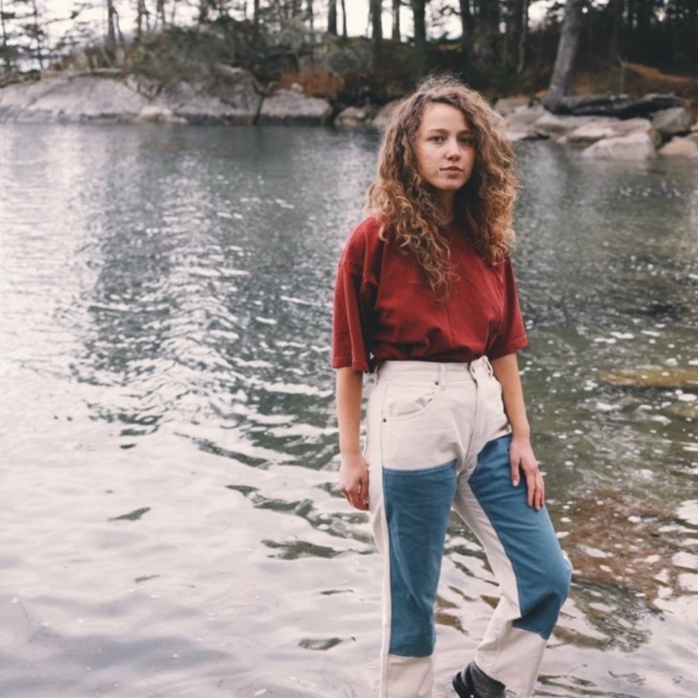 Rudy Jude color block utility jeans